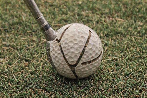 Vintage golf club restoration example