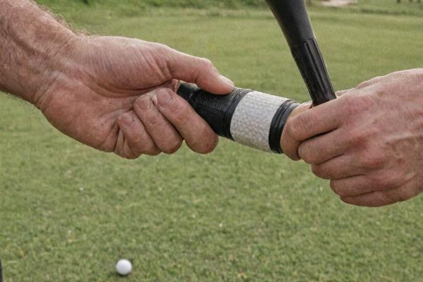 Professional golf grip replacement service
